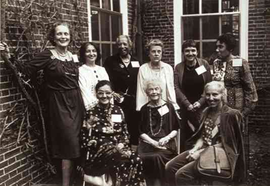 Grant and nine women honored by Radcliffe College in 1979