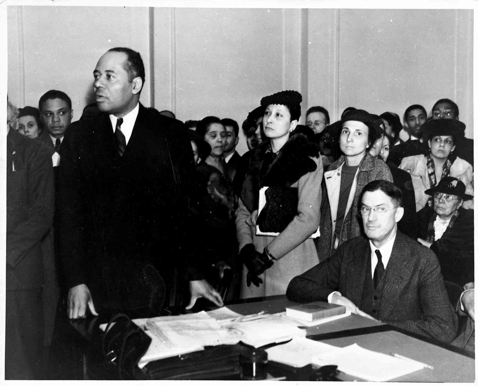 Charles H. Houston in court