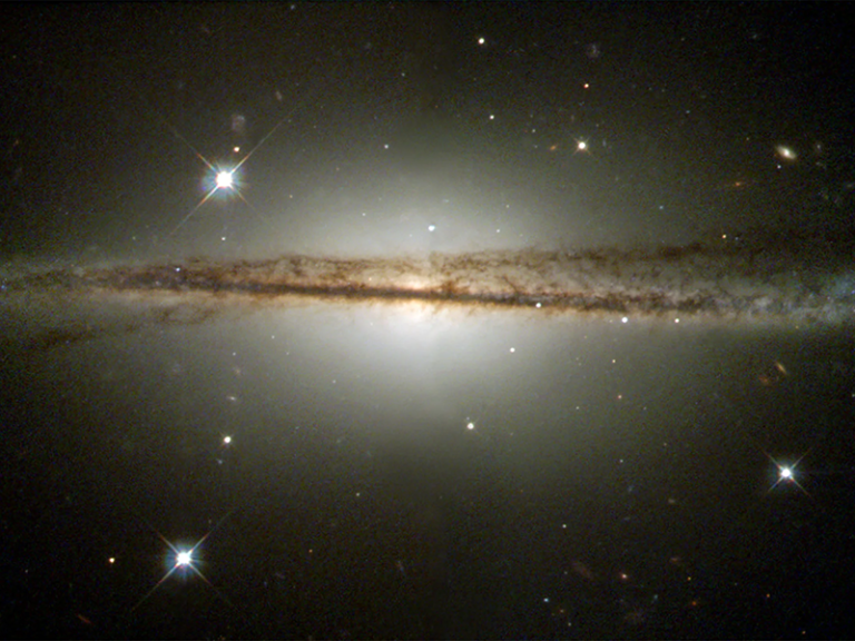A depiction of the Milky Way Galaxy