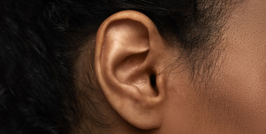 an ear.