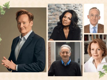 Five people who will receive honorary degrees